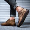 Casual Hand-Stitched Shoes Low-Top Tooling Shoes Martin Shoes - VOOGUS