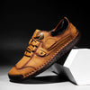 Spring And Autumn Men's Large Size 45 Breathable Casual Shoes 46 Plus Fat Feet Width 47 Hand-sewn Outdoor Tooling Shoes No. 48