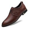 Soft leather soft sole comfortable men's leather shoes