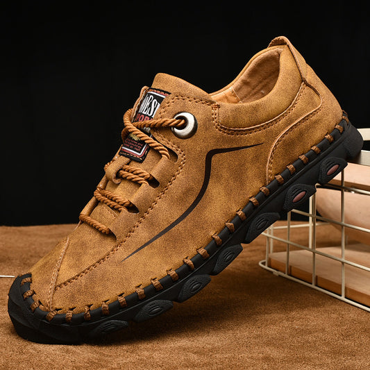 Large size hiking casual men's shoes