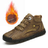 Outdoor sports non-slip leisure high-top leather shoes