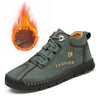 Outdoor sports non-slip leisure high-top leather shoes