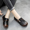 Retro Casual Stitching Beef Tendon Sole Women's Shoes