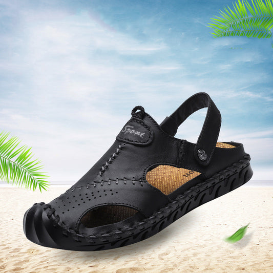Men's Fashion Hollow Outdoor Casual Beach Slippers