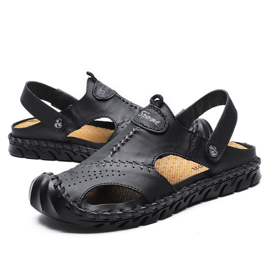 Men's Fashion Hollow Outdoor Casual Beach Slippers